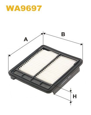 WIX FILTERS Ilmansuodatin WA9697